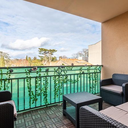 L'Ecrin Jardin Des Remparts - Parking Prive - Terrasse Apartment Carcassonne Luaran gambar